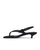 Toteme Toteme Slingback Satin Heeled Flip Flop - 5