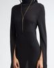 TOTEME TOTEME Slit Long Sleeve Jersey Dress - 4