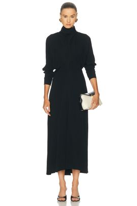toteme plisse knitted evening dress ontempo_stylecode_328762VIS