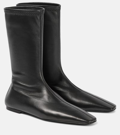 Toteme Toteme Sock leather sock boots