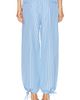 Toteme Toteme Striped Drawstring Cotton Trouser - 5