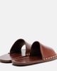 Toteme Toteme Studded leather slides - 3