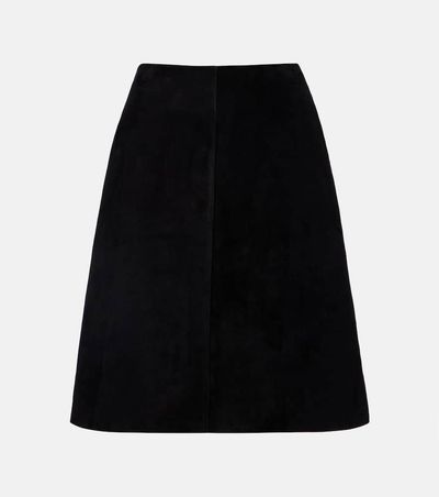 Toteme Toteme Suede miniskirt