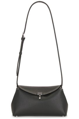 Toteme Toteme T-Lock Grained Leather Clutch