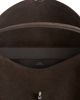 Toteme Toteme T-Lock Grained Leather Convertible Top Handle Bag in Brown Suede - 2