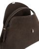 Toteme Toteme T-Lock Grained Leather Convertible Top Handle Bag in Brown Suede - 3