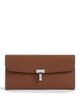 Toteme Toteme T-Lock Leather Wallet in Black - 1