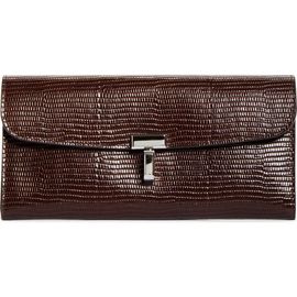 TOTEME TOTEME T-Lock Lizard Embossed Wallet
