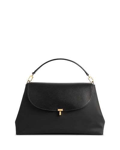 Toteme Toteme T-Lock Nylon and Leather Convertible Satchel