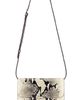 Toteme Toteme T-Lock Python Embossed Crossbody Bag - 1