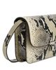 Toteme Toteme T-Lock Python Embossed Leather Crossbody Bag - 4