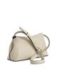 Toteme Toteme T-Lock Smooth-Leather Convertible Clutch in Milk - 5