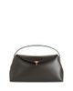 Toteme Toteme T-Lock Smooth Leather Convertible Top Handle Bag in Dark Brown - 1