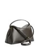 Toteme Toteme T-Lock Smooth Leather Convertible Top Handle Bag in Dark Brown - 4