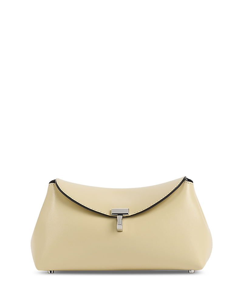 Toteme Toteme T Lock Leather Convertible Clutch