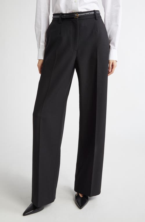 TOTEME TOTEME Tailored Double Pleat Wool Flannel Trousers