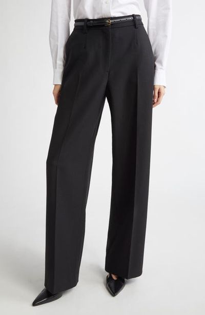 TOTEME TOTEME Tailored Double Pleat Wool Flannel Trousers