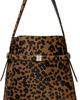 TOTEME TOTEME Tan Belted Pony Hair Bucket Bag - 1
