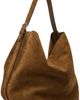 TOTEME TOTEME Tan Belted Suede Tote - 2