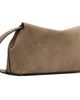 TOTEME TOTEME Tan T-Lock Suede Clutch - 3