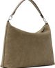 TOTEME TOTEME Taupe Medium Bevel Cord-Suede Bag - 3