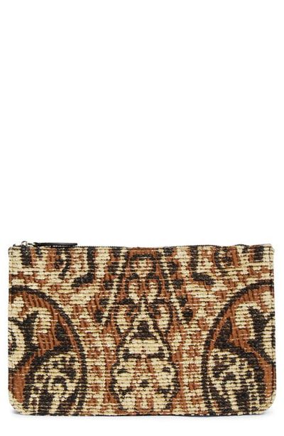 TOTEME TOTEME Threefold Paisley Clutch