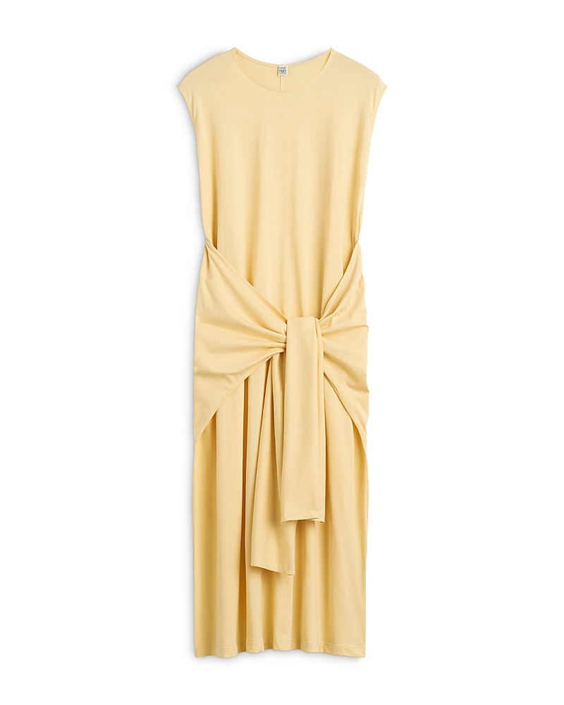 Toteme Toteme Tie Waist Jersey Dress