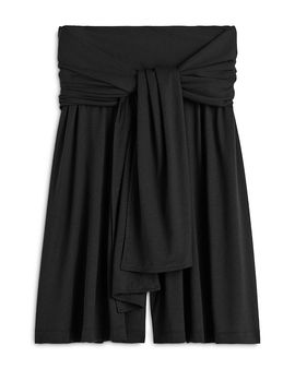 Toteme Toteme Tie Waist Jersey Shorts