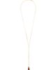 TOTEME TOTEME Tiger's Eye Drop Necklace - 1