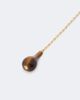 Toteme Toteme Tiger's Eye embellished 18kt gold-plated necklace - 2