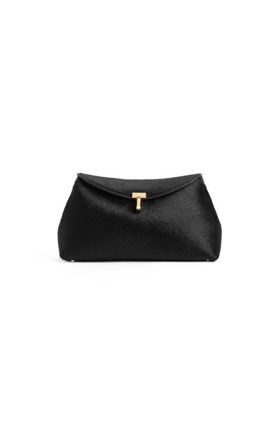 Toteme Toteme TLock Pony Hair Clutch