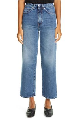 TOTEME TOTEME Totême Flair High Waist Flare Crop Jeans