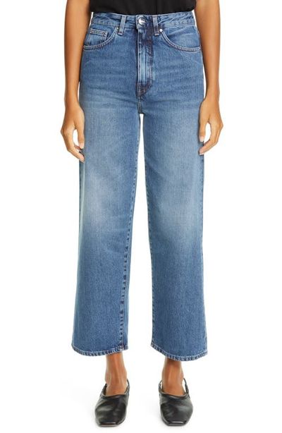 TOTEME TOTEME Totême Flair High Waist Flare Crop Jeans