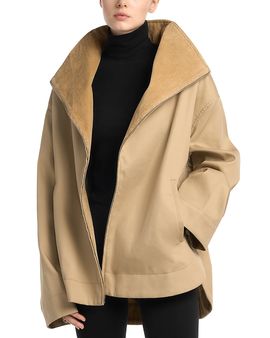 Toteme Toteme Waxed Cotton Zipped Country Jacket
