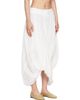 TOTEME TOTEME White Cocoon Maxi Skirt - 2