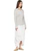 TOTEME TOTEME White Cocoon Maxi Skirt - 4