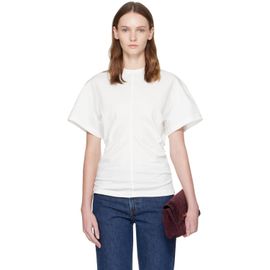 TOTEME TOTEME White Slouch Waist T-shirt