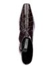 Toteme Toteme Women's Croc Embossed Chelsea Boots - 4