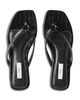 Toteme Toteme Women's Croco Embossed Flip Flops - 3