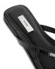 Toteme Toteme Women's Croco Embossed Flip Flops - 4