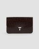 Toteme Toteme Women's T-Lock Ostrich-Embossed Crossbody Bag - 1