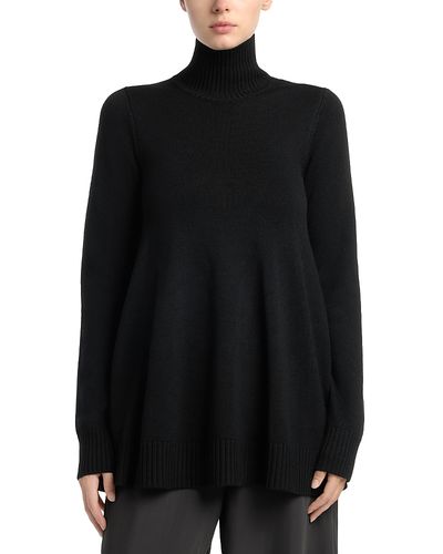 Toteme Toteme Wool-Blend Turtleneck Long Sleeve Top