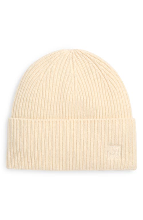 TOTEME TOTEME Wool & Cashmere Rib Beanie