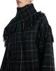 Toteme Toteme Wool Blend Fringe Trim Scarf Collar Jacket - 5