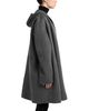 Toteme Toteme Wool Hooded Open Front Coat - 5