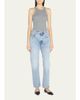 Toteme Twisted Seam Straight-Leg Denim Pants - 2