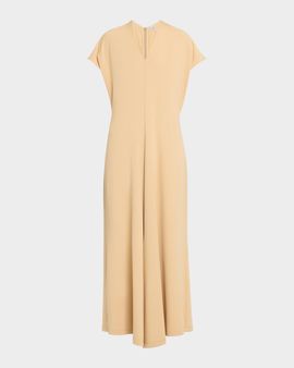 Toteme V-Neck Maxi Jersey Dress