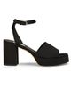 Toteme Women's 100MM Satin Platform Sandals - 1