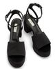 Toteme Women's 100MM Satin Platform Sandals - 4