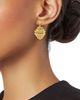 Toteme Women's 24K-Gold-Plated Knotted Rope Drop Earrings - 2